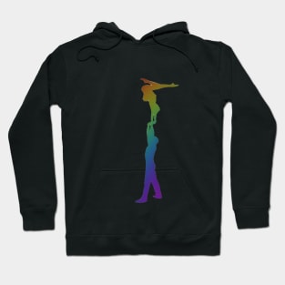 Acrobatic mixed-pair Hoodie